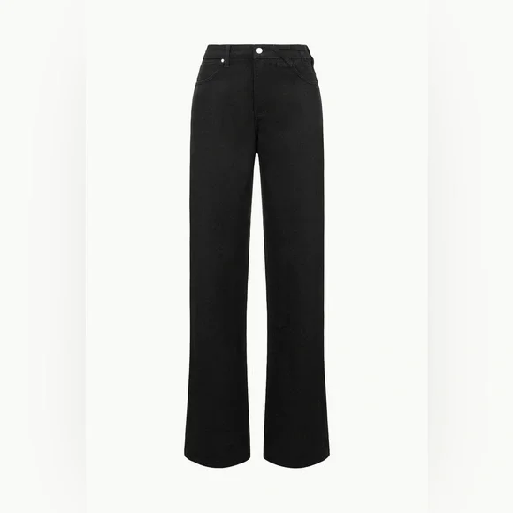 STAUD X Wrangler The Loose Jean in Black